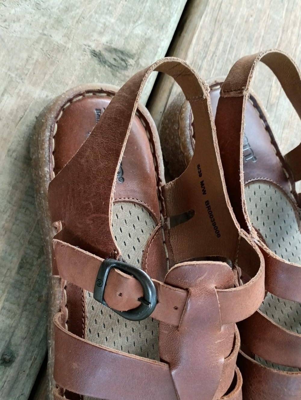 Born Fisherman Closed-toe Sandals 8 - Picture 6 of 12